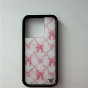 Wildflowers Pink Bow Phone Case